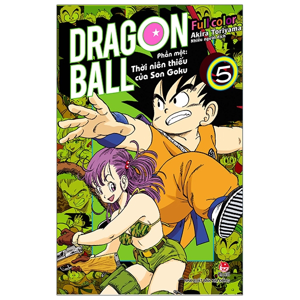Sách Dragon Ball Full Color - Phần Một: Thời Niên Thiếu Của Son Goku - Tập  5 | Shopee Việt Nam