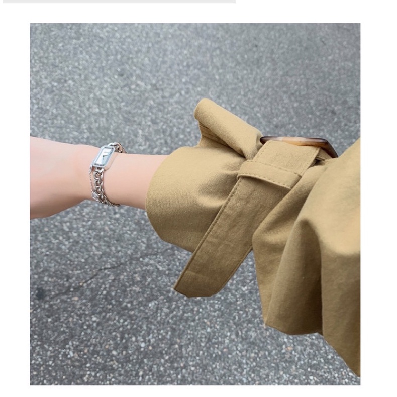Áo khoác mangto nữ Ulzzang Hàn Quốc BORA SHOP dáng dài mẫu mới order