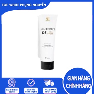 Sữa rửa mặt top white skin perfect d5 mẫu mới nắp đen 150ml