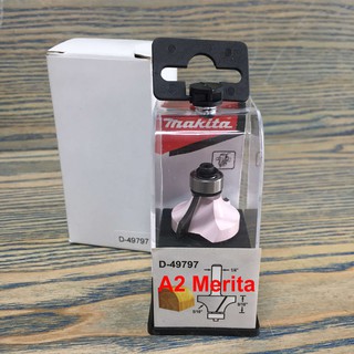 Mũi phay bo tròn góc ổ bi makita d-49797