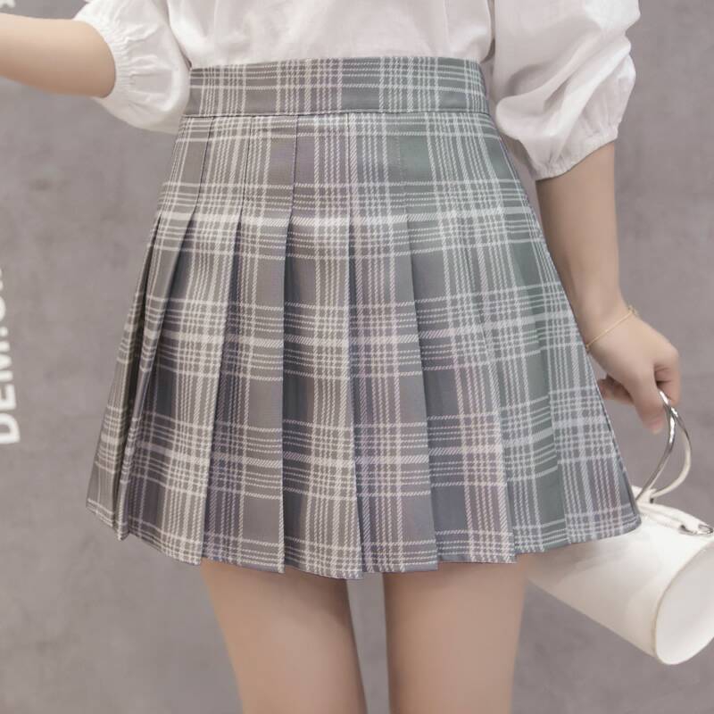 Chân Váy Caro Xếp Ly Thiết Kế Xinh Xắn Cho Nữ Size Xs-2Xl | BigBuy360 - bigbuy360.vn