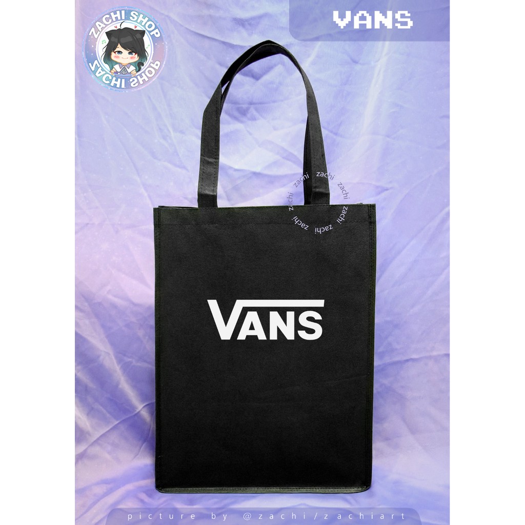 Vans Túi Tote Mua Sắm Chất Lượng Cao Thân Thiện Với Môi Trường