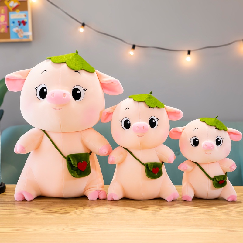 Gấu Bông Heo Hồng Peppa Đẹp Giá Rẻ, heo hồng đáng yêu, UPNOW, Kích thước 50cm