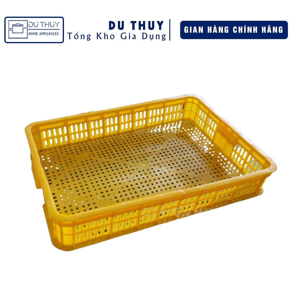 Sóng nhựa hở cao 1 tấc ( 61x42x10 cm ) nhựa HDPE-PP chính phẩm bền đẹp, màu sắc đa dạng  cứng cáp