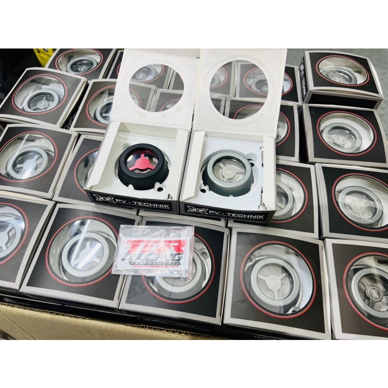 Nắp nhớt trong suốt CNC Suzuki Raider Satria