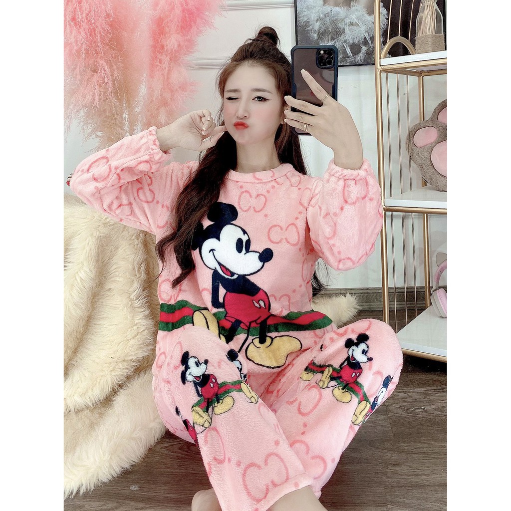 Bộ ngủ bông hàng loại 1 hot hit ( ảnh thật + video) | BigBuy360 - bigbuy360.vn