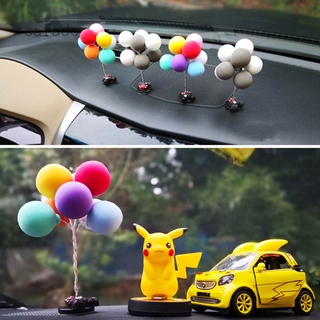 Phụ kiện bong bóng Mini nhiều màu sắc trang trí nội thất xe hơi
