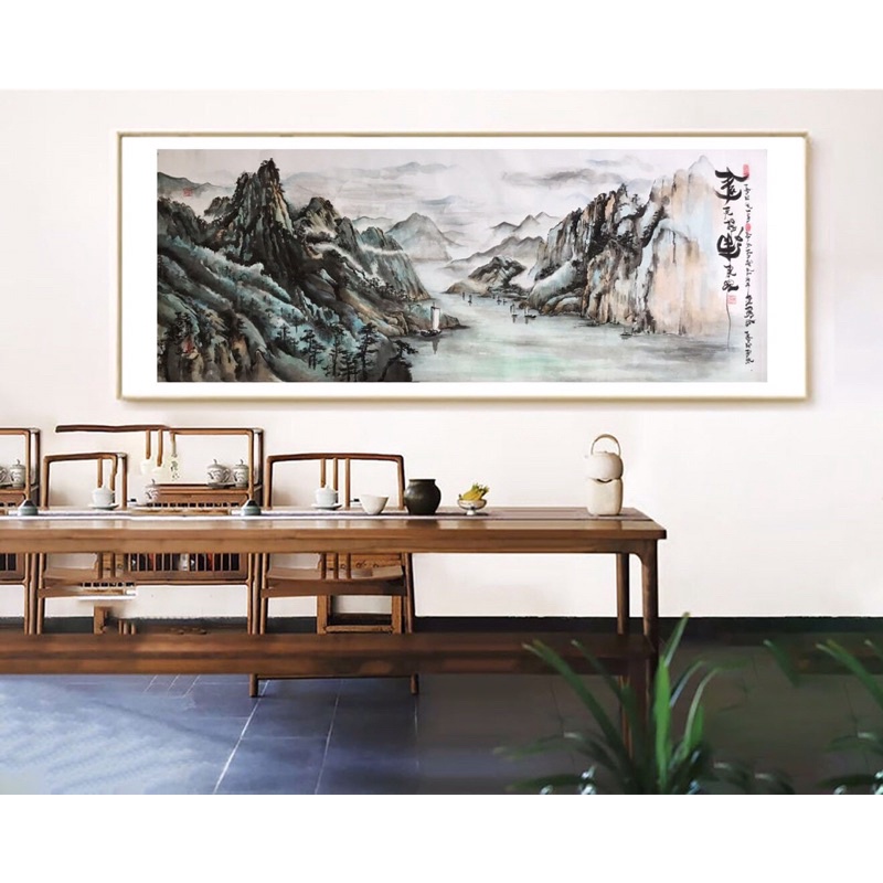 , Bức tranh vẽ cảnh sơn thuỷ 3, hoạ sĩ thi hoạ