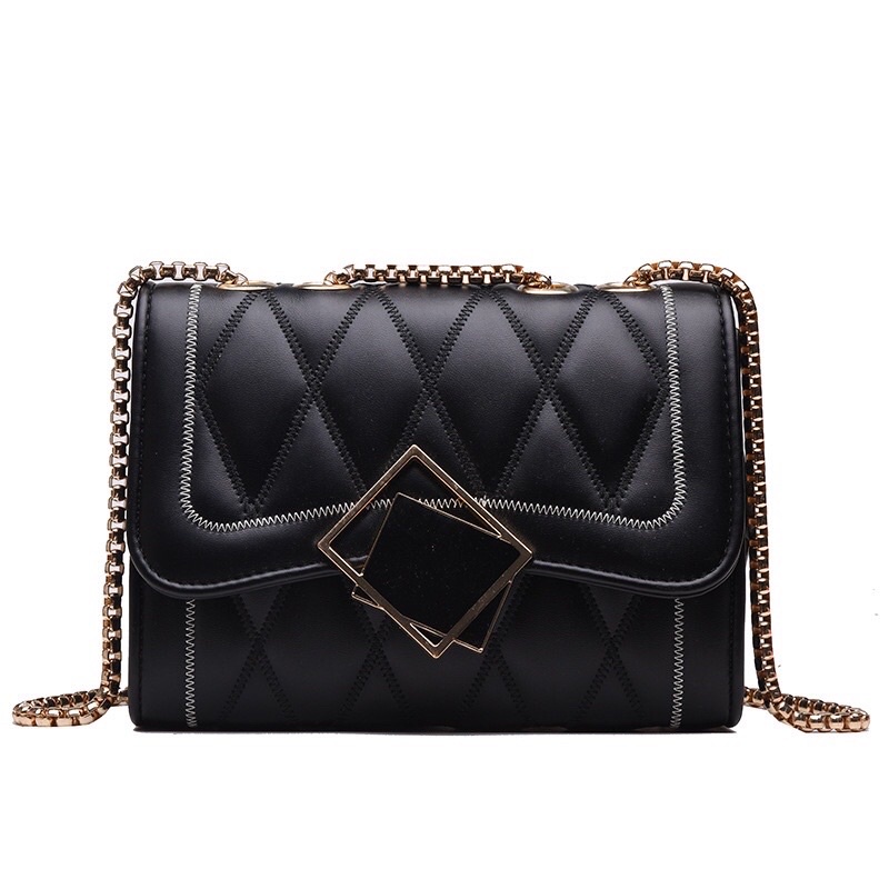 Túi xách nữ đeo chéo khoá gương phong cách hàn quốc Zuliashop8386