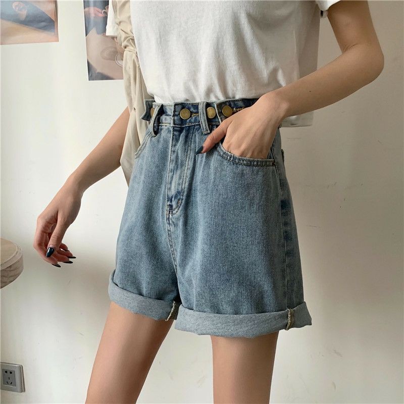 Quần Short jean nữ chất bò trơn mềm xinh xắn