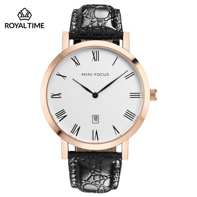 Đồng hồ nam Mini Focus chính hãng MF0108G.04C dây da trẻ trung ,tặng vòng tay phong