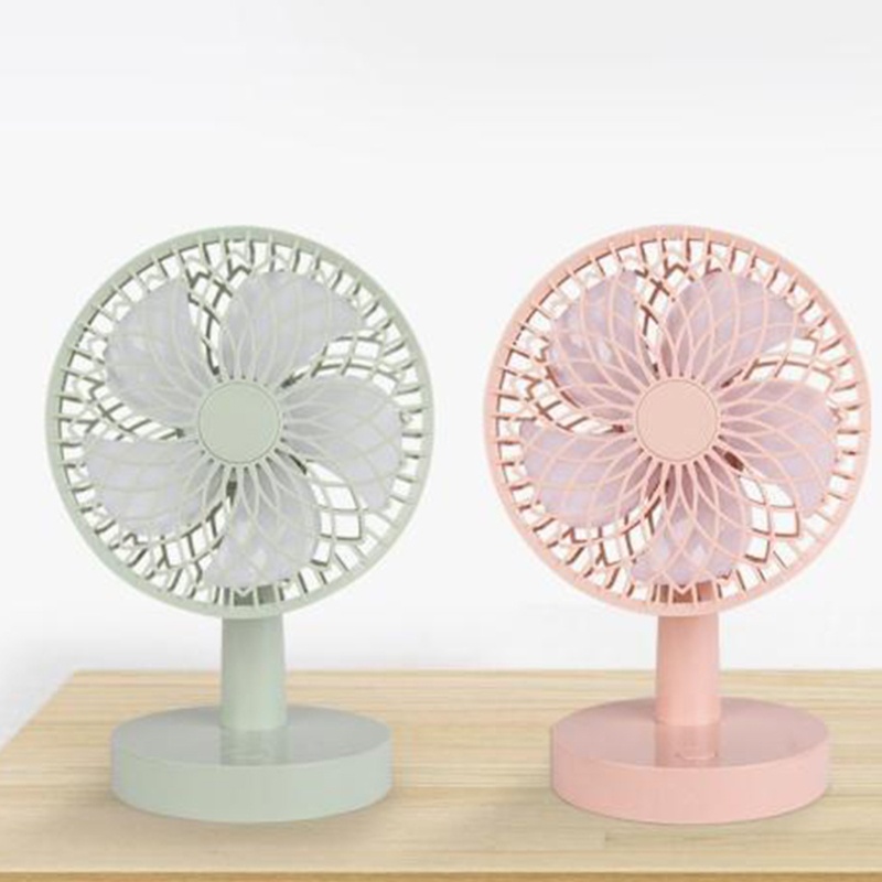 Quạt Để Bàn Mini Sạc Pin 1200mAh Có Thể Xoay Được Tiện Dụng