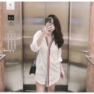 Áo sơmi dọc kẻ