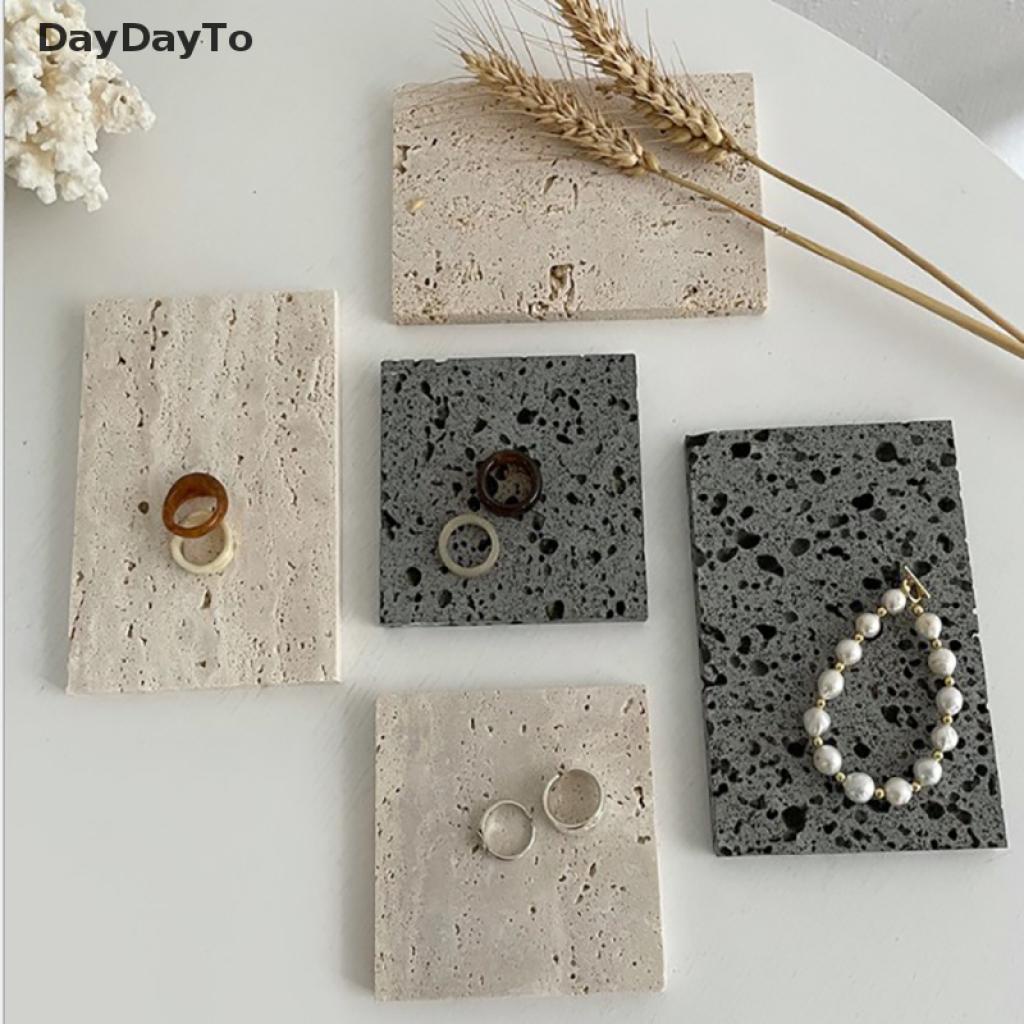 Khay Đựng Trang Sức Chụp Ảnh Bằng Đá Ins Wind