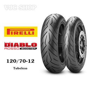Lốp xe PIRELLI 120/70-12 DIABLO ROSSO SCOOTER