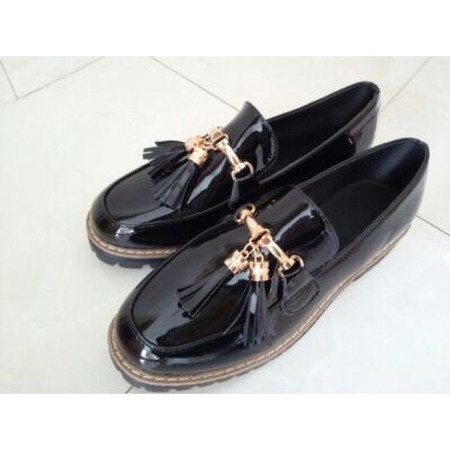 Giày oxford nơ chuông nhiều màu | BigBuy360 - bigbuy360.vn