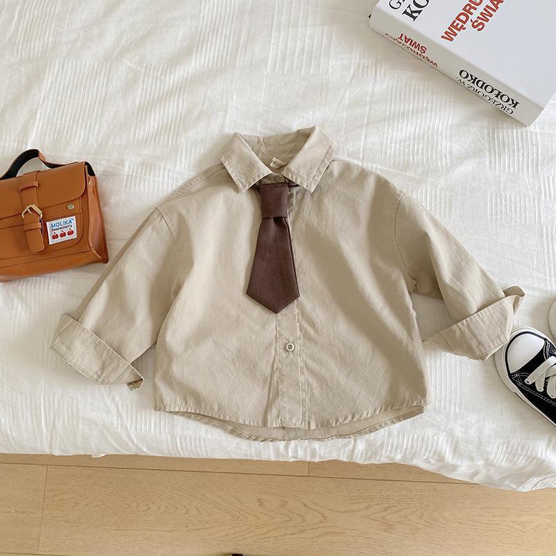 Áo Sweater Dệt Kim Kẻ Sọc Ca Rô Thời Trang Mùa Thu Cho Bé 1-7 Tuổi M8BT