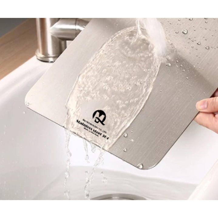 Thớt Inox kiêm Giã Đông MQ SUS304 Kháng Khuẩn Chống Nấm Mốc