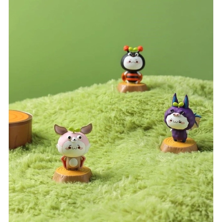 Mô hình Budding Pop Flying Animal siêu dễ thương miniso