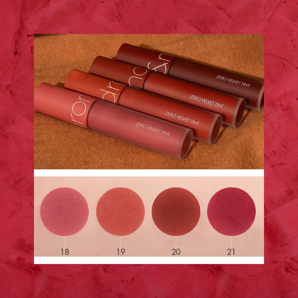 Son kem lì Romand Zero velvet tint