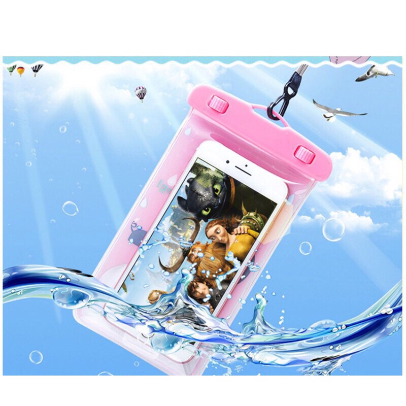 Túi chống nước điện thoại nhựa PvC siêu bền, siêu chống nước