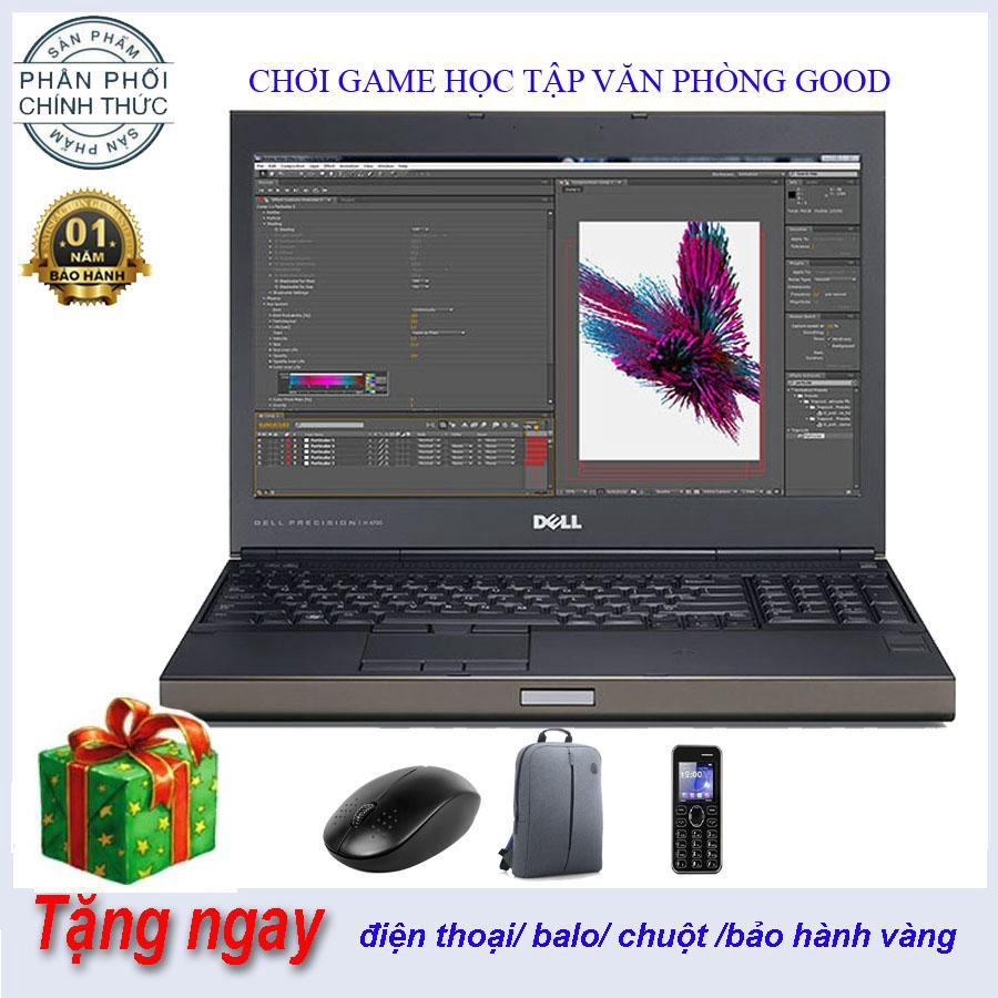 Laptop Dell M4800 i7 4800MQ/8G/SSD256G/VGA 2G Máy trạm Hàng nhập Khẩu Mỹ giá siêu sốc bảo hành 12 th