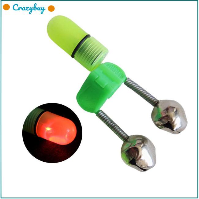 Cr Chuông Báo Cá Cắn Câu Có Đèn Led Gắn Cần Câu Cá Tiện Dụng