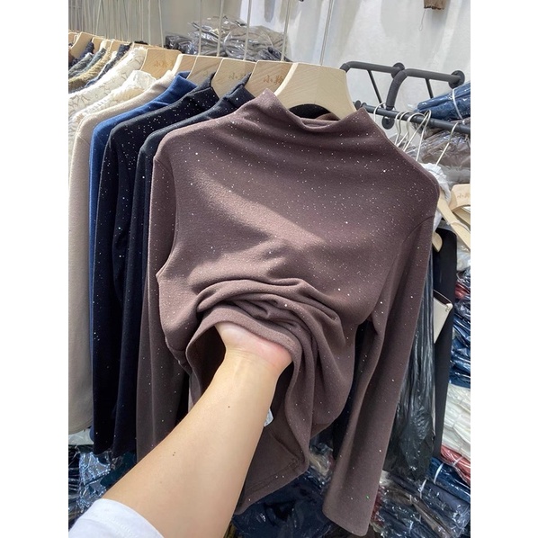 BÁN SỈ ÁO PHÔNG NHŨ GIỮ NHIỆT QC 7M CHO NỮ