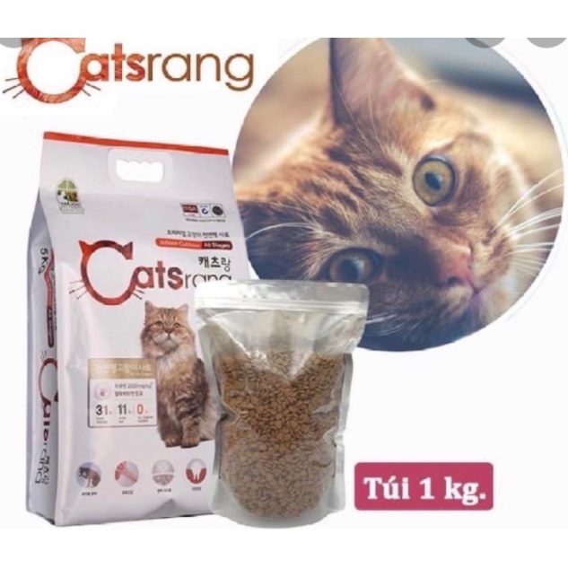 Thức ăn cho mèo Catsrang 5kg hàng nhập khẩu từ hàn quốc