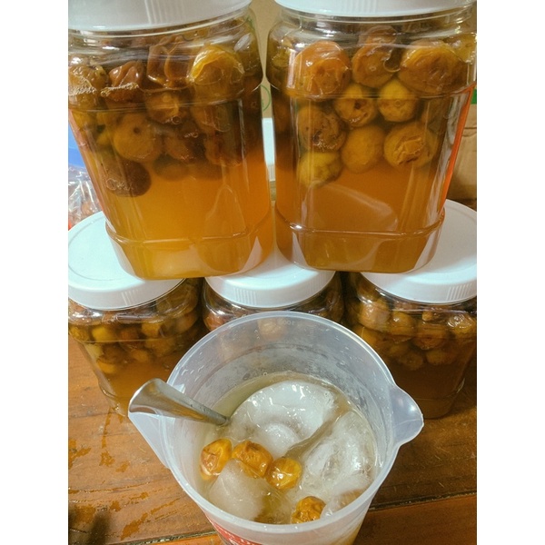 Bình 1,5kg nước mơ ngâm đường- mơ mộc châu