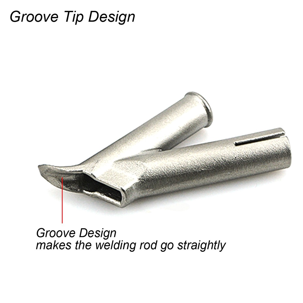 Đầu hàn nhựa 5mm/7mm vinyl tam giác ống tròn tốc độ chuyên dụng dành cho máy hàn