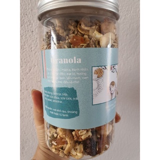 Granola 10% yến mạch- 500gr