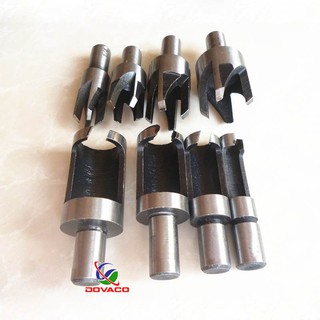 Bộ 8 mũi khoan khoét lỗ lấy nút gỗ tiện lợi
