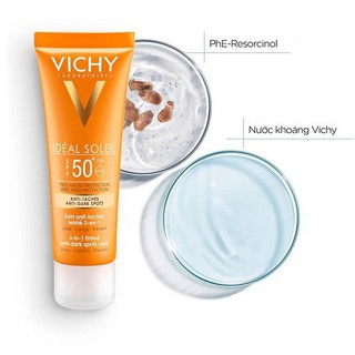 KEM CHỐNG NẮNG VICHY - Ideal Soleil Anti Dark Spots 3in1 SPF50+ 50ml