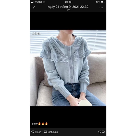 Bán Sỉ Áo Len Bèo Vai 4 màu🎀Freeship🎀ảnh thật Shop chụp