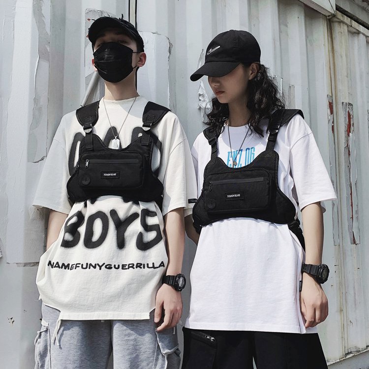 Túi Đeo Chéo Ngực Chống Trộm Thời Trang Hip Hop