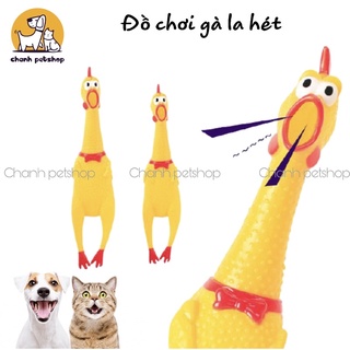 Đồ chơi thú cưng gà la hét - gà ố ồ vui nhộn đáng yêu cỡ lớn - nhỏ 🐥🐣🐤