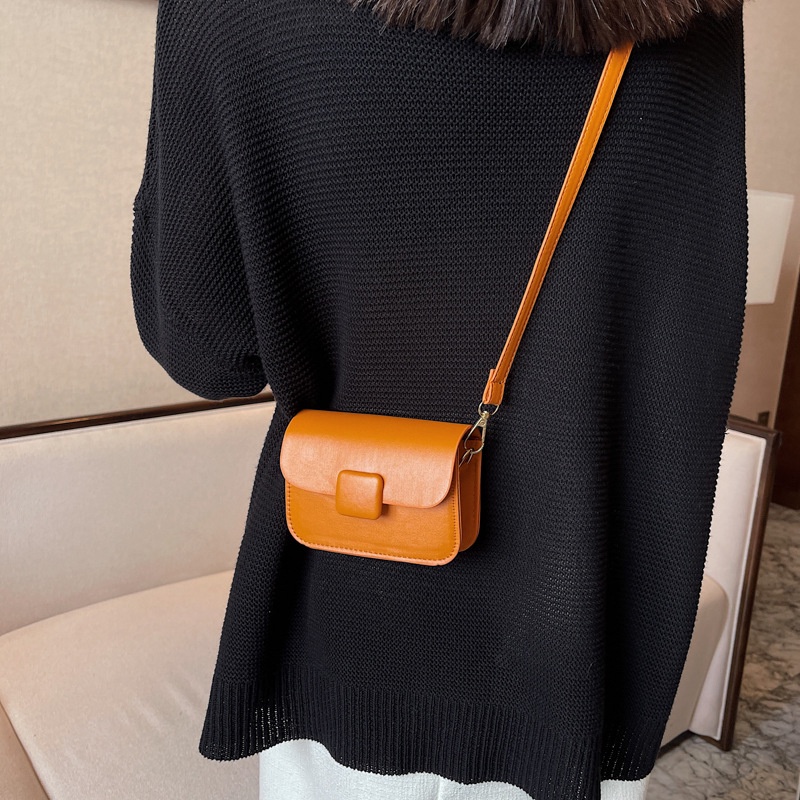 Túi Xách Da Pu Hình Vuông Cỡ Lớn Thiết Kế Đơn Giản Thời Trang Cho Nữ