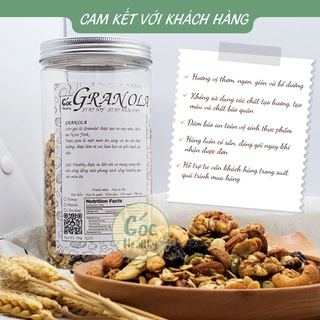 Granola Premium không đường bổ sung dinh dưỡng giảm cân từ Góc Healthy
