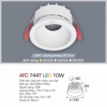 Đèn âm trần cao cấp Anfaco AFC 744T - 10W