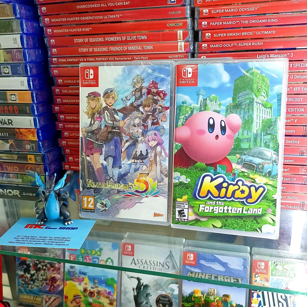 Băng game Nintendo Switch Kirby and the Forgotten Land