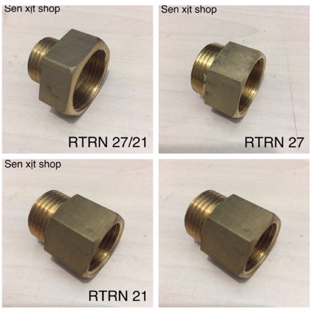 Răng Trong Răng Ngoài Thau 21,27,27/21 (nối ren trong ren ngoài) - Sen Xịt shop