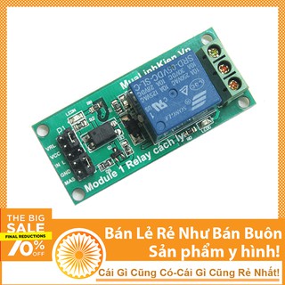 Module Relay 1 Kênh 5V-220V/10A