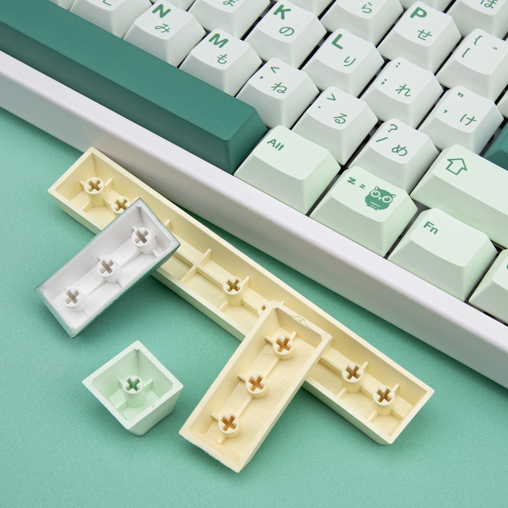 PBT Dye Thăng hoa keycaps Cherry Profile 137 Bố cục ANSI chính cho bàn phím cơ Công tắc Cherry MX