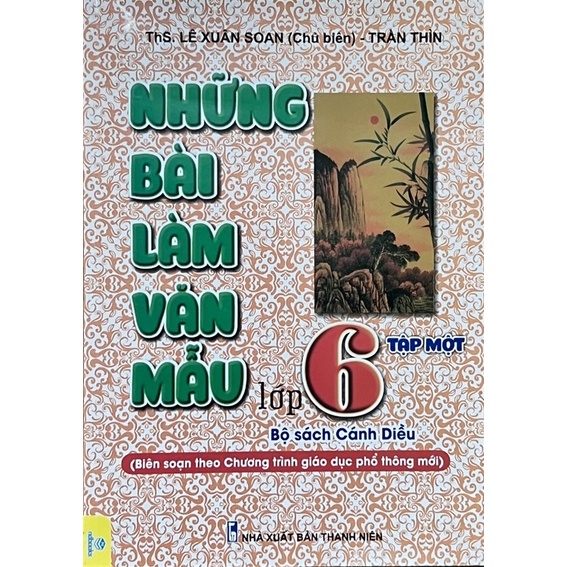 Sách - Những Bài Làm Văn Mẫu Lớp 6 (Tập 1) - Bộ Sách Cánh Diều