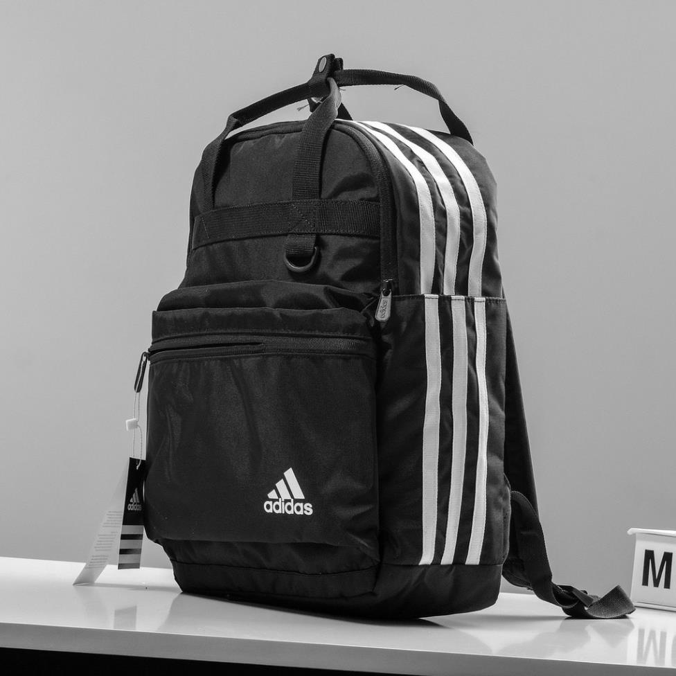 Balo nam nữ ADIDAS 3 STRIPES 2022 thiết kế nhiều ngăn, đựng được laptop, form dáng chuẩn chống thấm [tad00048]