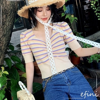 Áo Thun Dáng Ôm Thời Trang Mùa Hè Cho Nữ