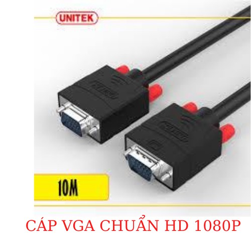 Cáp Vga UNITEK 10m (YC 506G)- Chính Hãng 100%