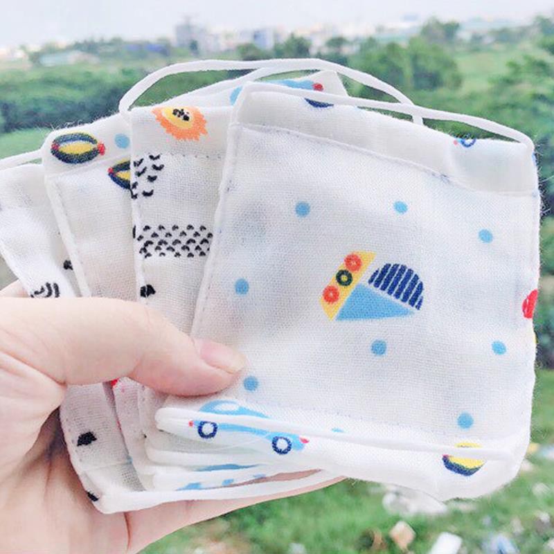 Khẩu trang xô xuất Nhật 2 lớp cho bé