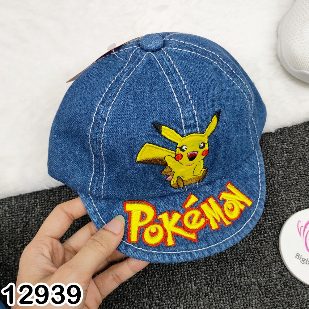 NÓN KẾT NHÍ JEAN NHIỀU HÌNH CHO BÉ 6-12M